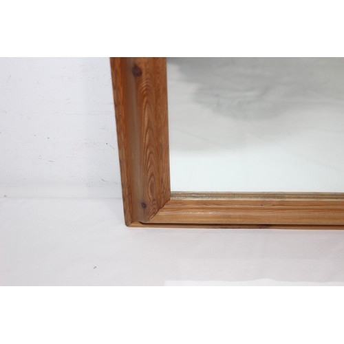 115 - 2 X PINE MIRRORS
46 X 49CM