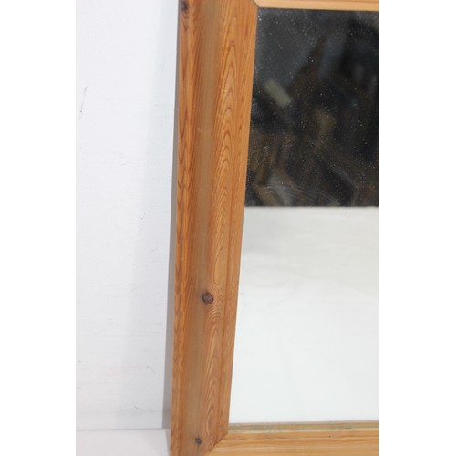 115 - 2 X PINE MIRRORS
46 X 49CM