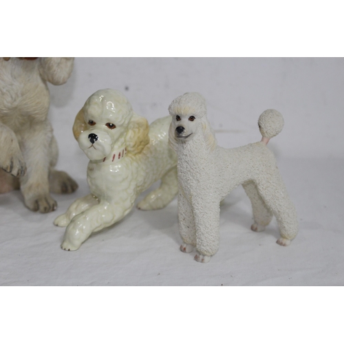 235 - QUANTITY OF DOG FIGURES