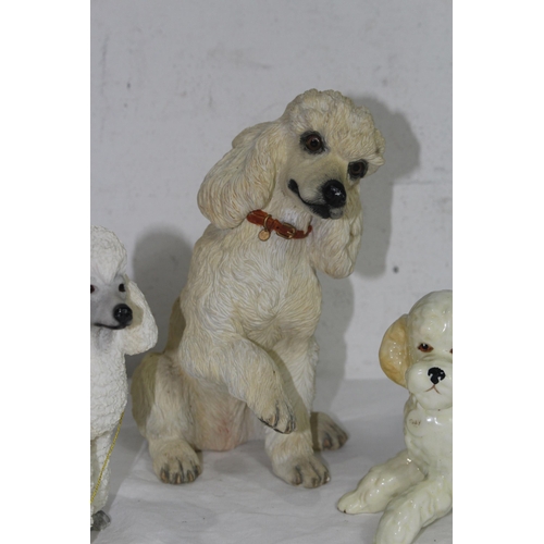 235 - QUANTITY OF DOG FIGURES