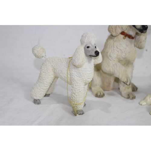 235 - QUANTITY OF DOG FIGURES