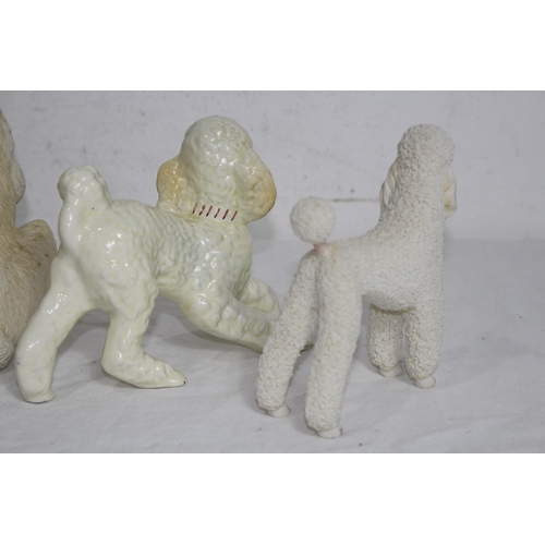 235 - QUANTITY OF DOG FIGURES