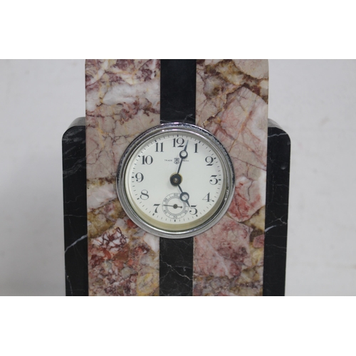 293 - VINTAGE MARBLE CLOCK
20CM