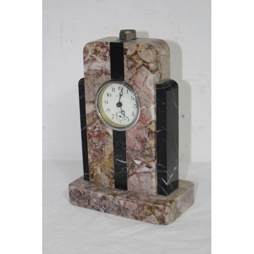 293 - VINTAGE MARBLE CLOCK
20CM