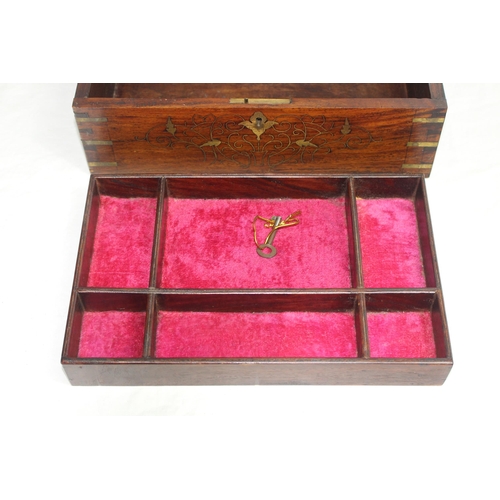 298 - EASTERN JEWELLERY BOX
31 X 21 X 11CM