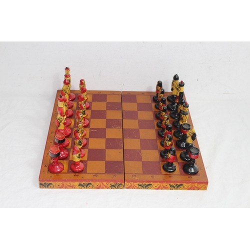 304 - VINTAGE RUSSIAN CHESS SET