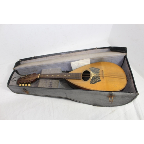 315 - VINTAGE CASED MANDOLIN