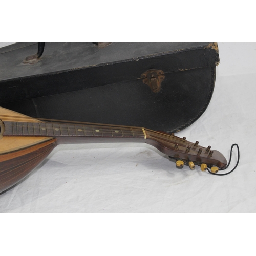 315 - VINTAGE CASED MANDOLIN