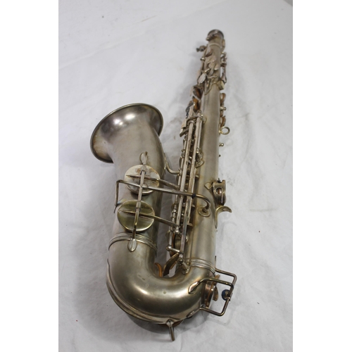 316 - VINTAGE DORE PARIS 242 CASED SAXOPHONE