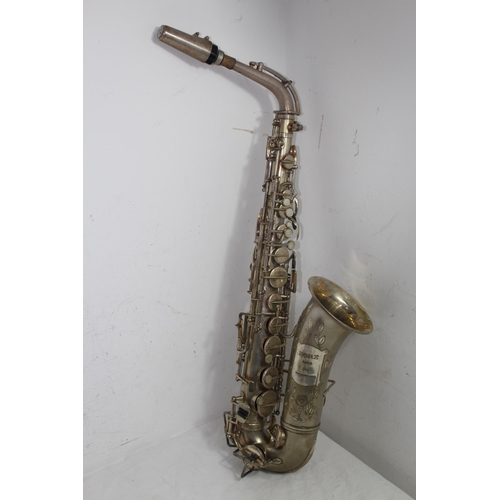 316 - VINTAGE DORE PARIS 242 CASED SAXOPHONE