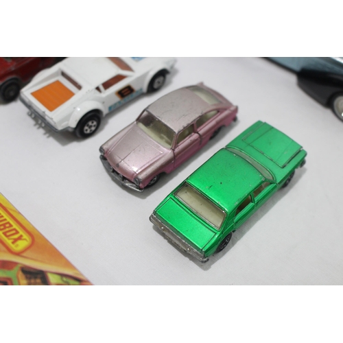 555 - QUANTITY OF MATCHBOX CAR ETC