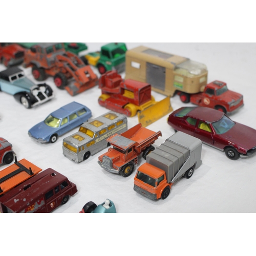 555 - QUANTITY OF MATCHBOX CAR ETC