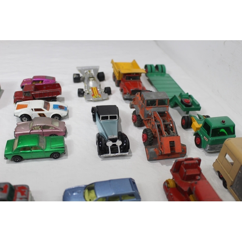 555 - QUANTITY OF MATCHBOX CAR ETC