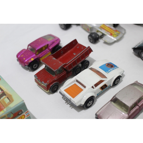 555 - QUANTITY OF MATCHBOX CAR ETC