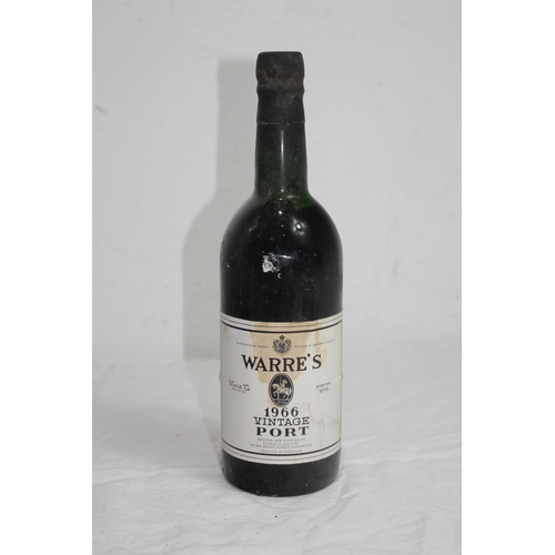 683 - BOTTLE OF VINTAGE WARRE'S 1966 PORT