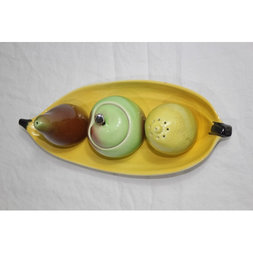 782 - VINTAGE CARLTON WARE CRUET SET