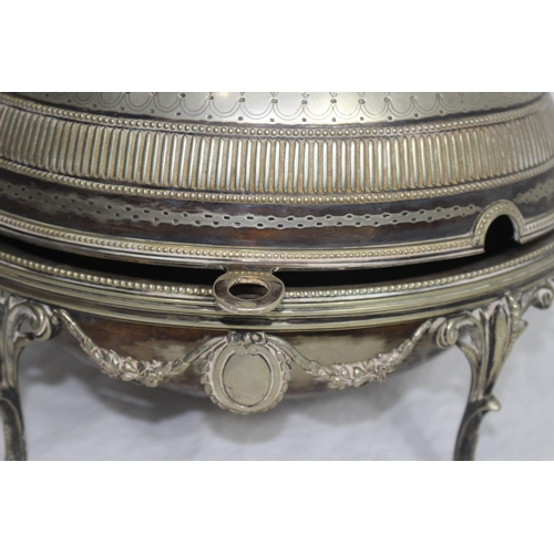 338 - SILVER PLATED SERVING DISH