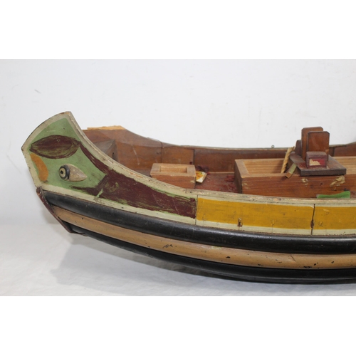 340 - VINTAGE CHINESE JUNK MODEL
74 x 31cm