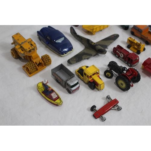 566 - BOX OF DIECAST CARS