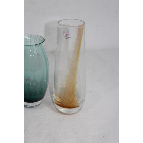 780 - 2 CAITHNESS GLASS VASES
24cm