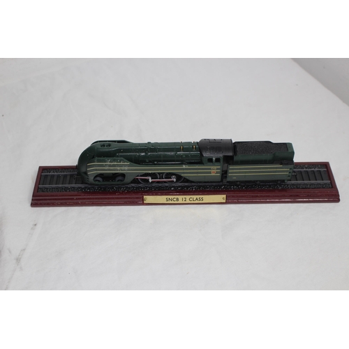 570 - 11 x ATLAS EDITIONS TRAIN MODELS