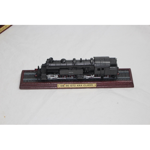 571 - 11 x ATLAS EDITIONS TRAIN MODELS