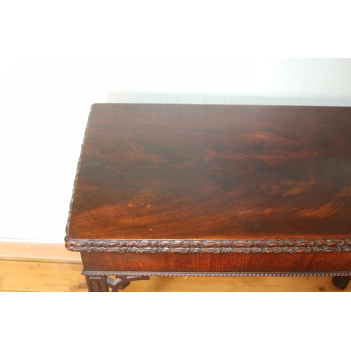 43 - ANTIQUE FOLDING CARD TABLE (MQ)
81 X 84 X 71CM