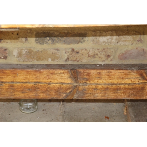 59 - RUSTIC PINE REFRECTORY TABLE (MQ)
240 X 78 X 74CM