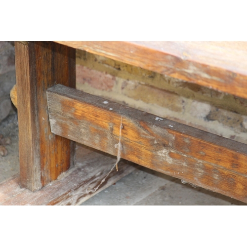 59 - RUSTIC PINE REFRECTORY TABLE (MQ)
240 X 78 X 74CM