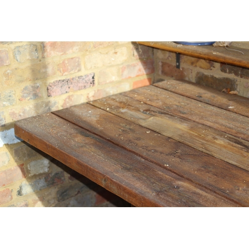 59 - RUSTIC PINE REFRECTORY TABLE (MQ)
240 X 78 X 74CM