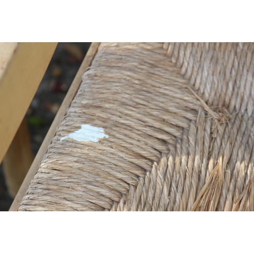 60 - SET OF SIX WICKER CHAIRS (MQ)
62 X 68 X 67CM