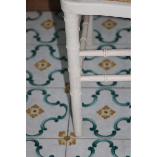 67 - 7 X VINTAGE CANE SEATED DINING CHAIRS (MQ)
40 X 39 X 83CM