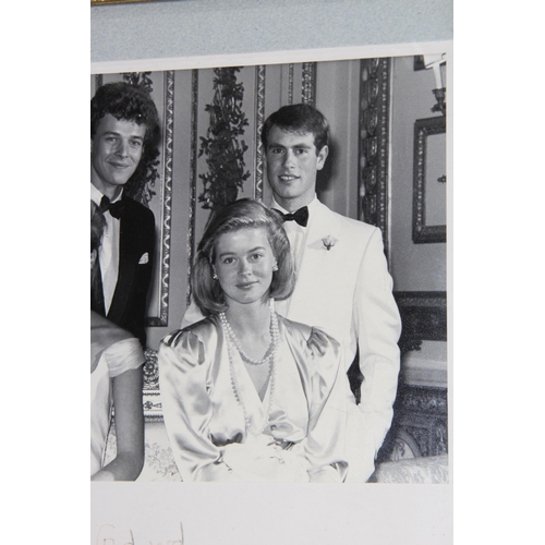 807 - 2 X ROYAL PHOTOGRAPHS - ONE OF PRICE EDWARD AND SIGNED BY HIM AND ANOTHER OF QUEEN ELIZABETH II AND ... 