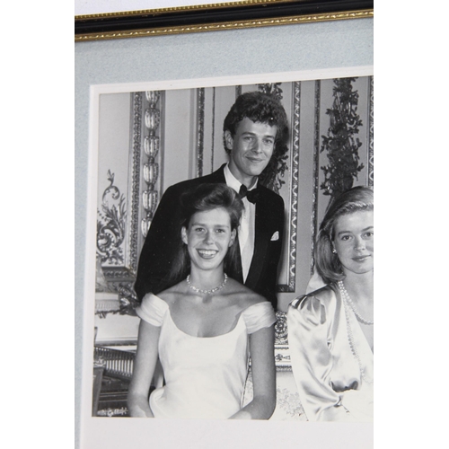 807 - 2 X ROYAL PHOTOGRAPHS - ONE OF PRICE EDWARD AND SIGNED BY HIM AND ANOTHER OF QUEEN ELIZABETH II AND ... 