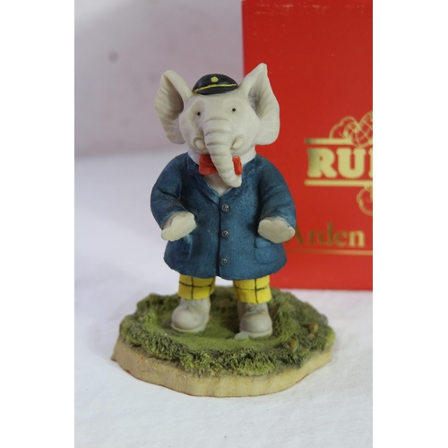 785 - 1994 RUPERT BEAR EDWARD TRUNK FIGURE
14CM