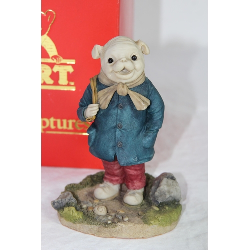 786 - 1994 RUPERT BEAR ALGY PUG FIGURE
14CM