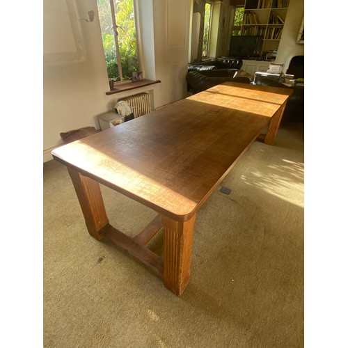 44 - LARGE BEECH DINING TABLE (MQ)
275 X 92 X 75CM