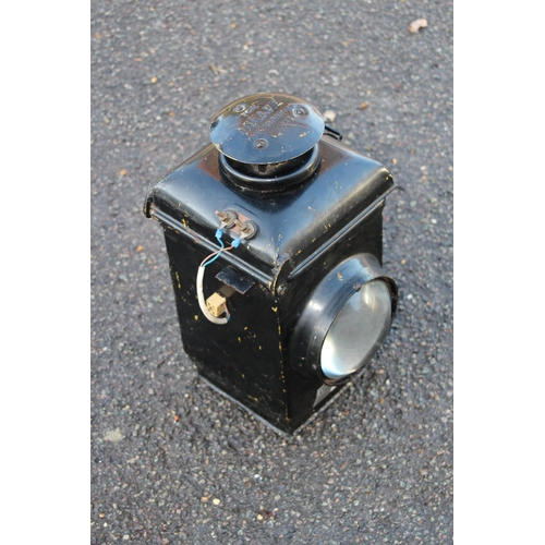 204 - VINTAGE RAILWAY LAMP
38CM