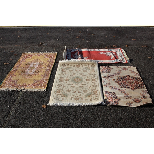 222 - QUANTITY OF RUGS  x4
160 X 80CM