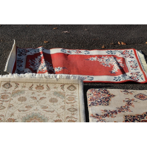 222 - QUANTITY OF RUGS  x4
160 X 80CM