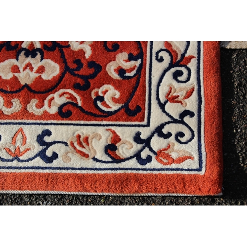 224 - 3 X VINTAGE RUGS 
190 X 90CM