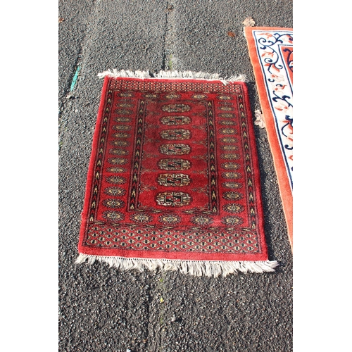 224 - 3 X VINTAGE RUGS 
190 X 90CM