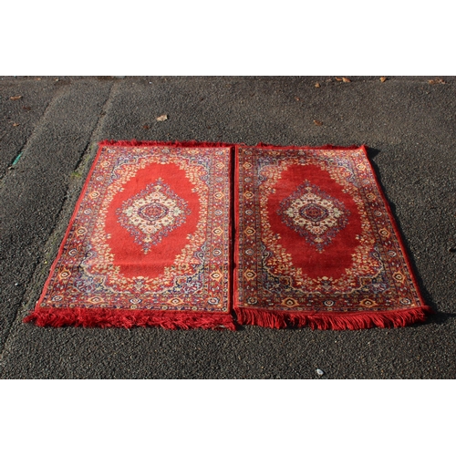 225 - PAIR OF MARKS AND SPENCERS WOOL WILTON RUGS 
156 X 80CM