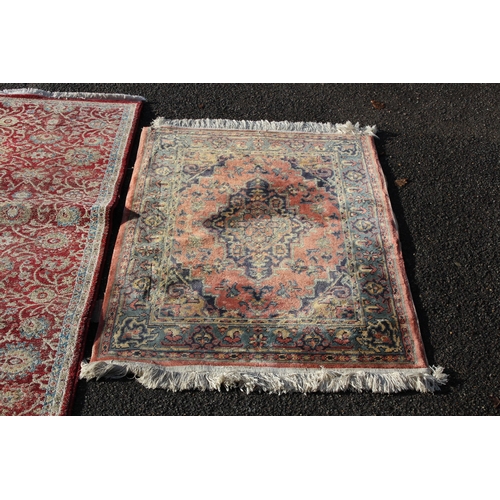 226 - 2 X VINTAGE RUGS 
225 X 64CM