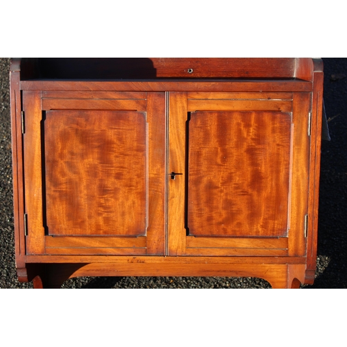 3 - EDWARDIAN SMALL 2 DOOR WALL CUPBOARD
64 X 60 X 25CM