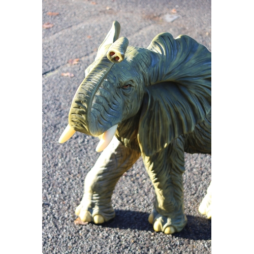 252 - LARGE RESIN ELEPHANT FIGURE
117 X 86CM