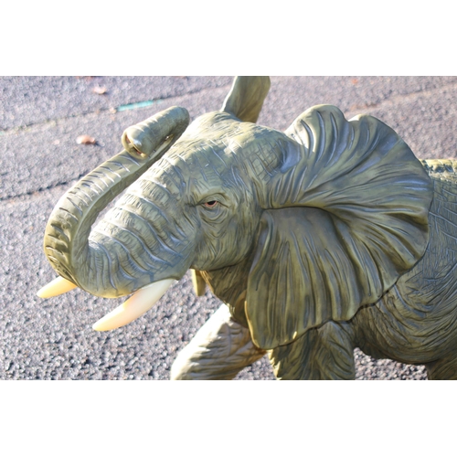 252 - LARGE RESIN ELEPHANT FIGURE
117 X 86CM