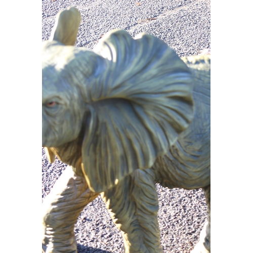 252 - LARGE RESIN ELEPHANT FIGURE
117 X 86CM