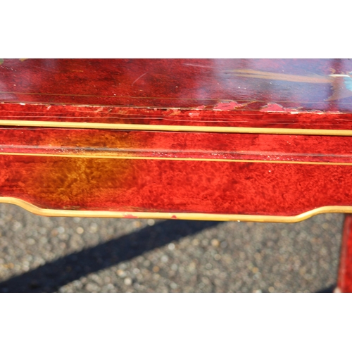 4 - ORIENTAL LACQUERED SIDE TABLE
64 X 47 X 52CM