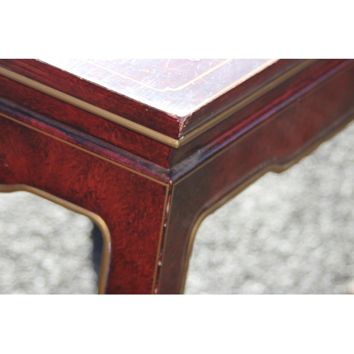 4 - ORIENTAL LACQUERED SIDE TABLE
64 X 47 X 52CM